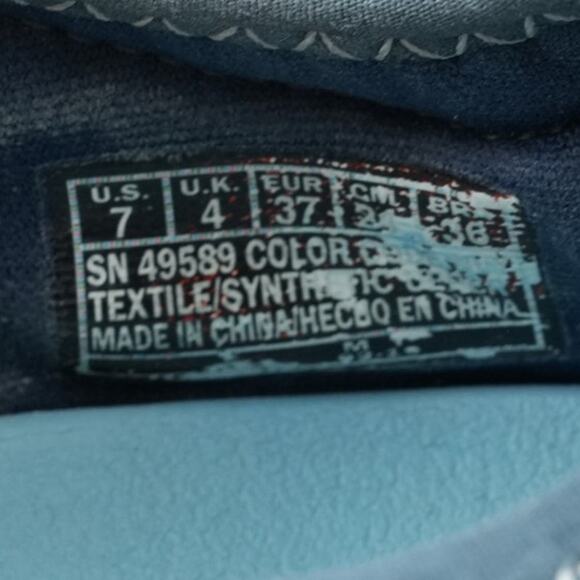 Skechers Reggae Fest Athletic Walking Shoes Womens 7 Blue Outdoors 49589 - Picture 11 of 11